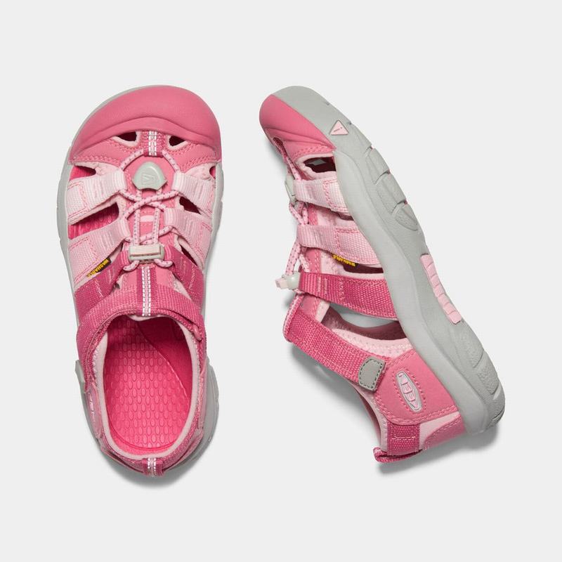 Sandalias Keen Newport H2 Para Niños Rosas - Sandalias Keen Mexico (854069-OMB)